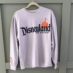 Disney Brand Disneyland Light Blue Long Sleeve T-Shirt - Medium